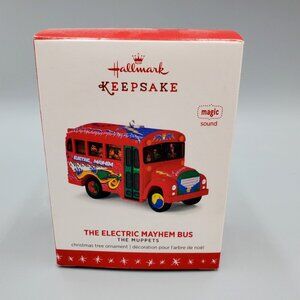 Hallmark Muppets Electric Mayhem Band Bus Ornament Magic Sound Dr Teeth Zoot